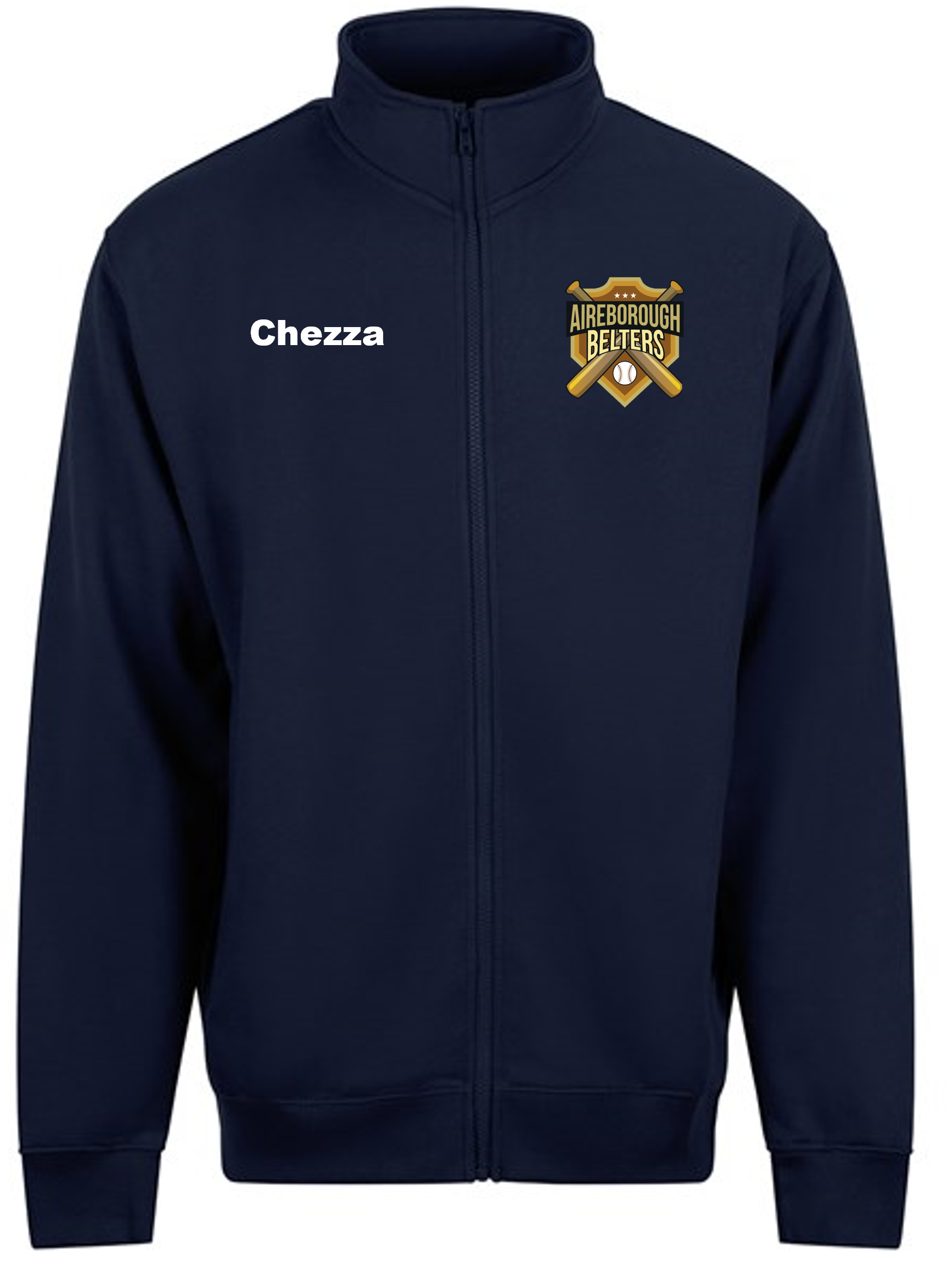 Aireborough Belters Unisex Full Zip Sweatshirt