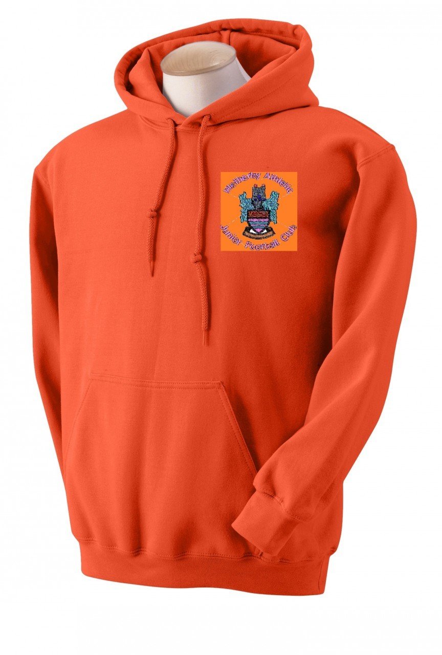 Wetherby Junior ORANGE Hooded Top