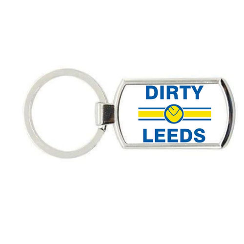 Burley Banksy Dirty Leeds Keyring