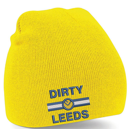 Burley Banksy Dirty Leeds Pull On Beanie