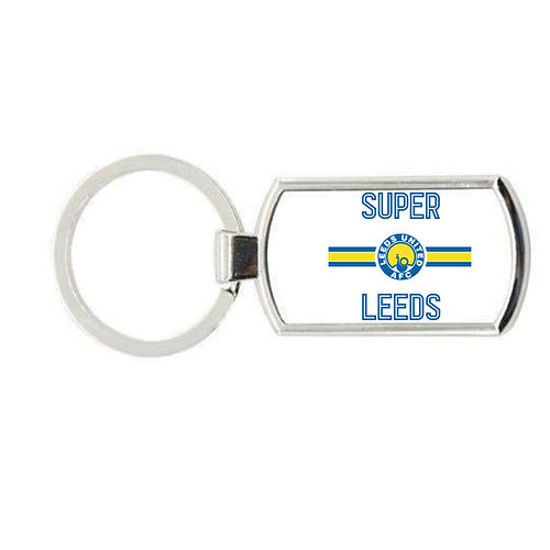 Burley Banksy Super Leeds Keyring
