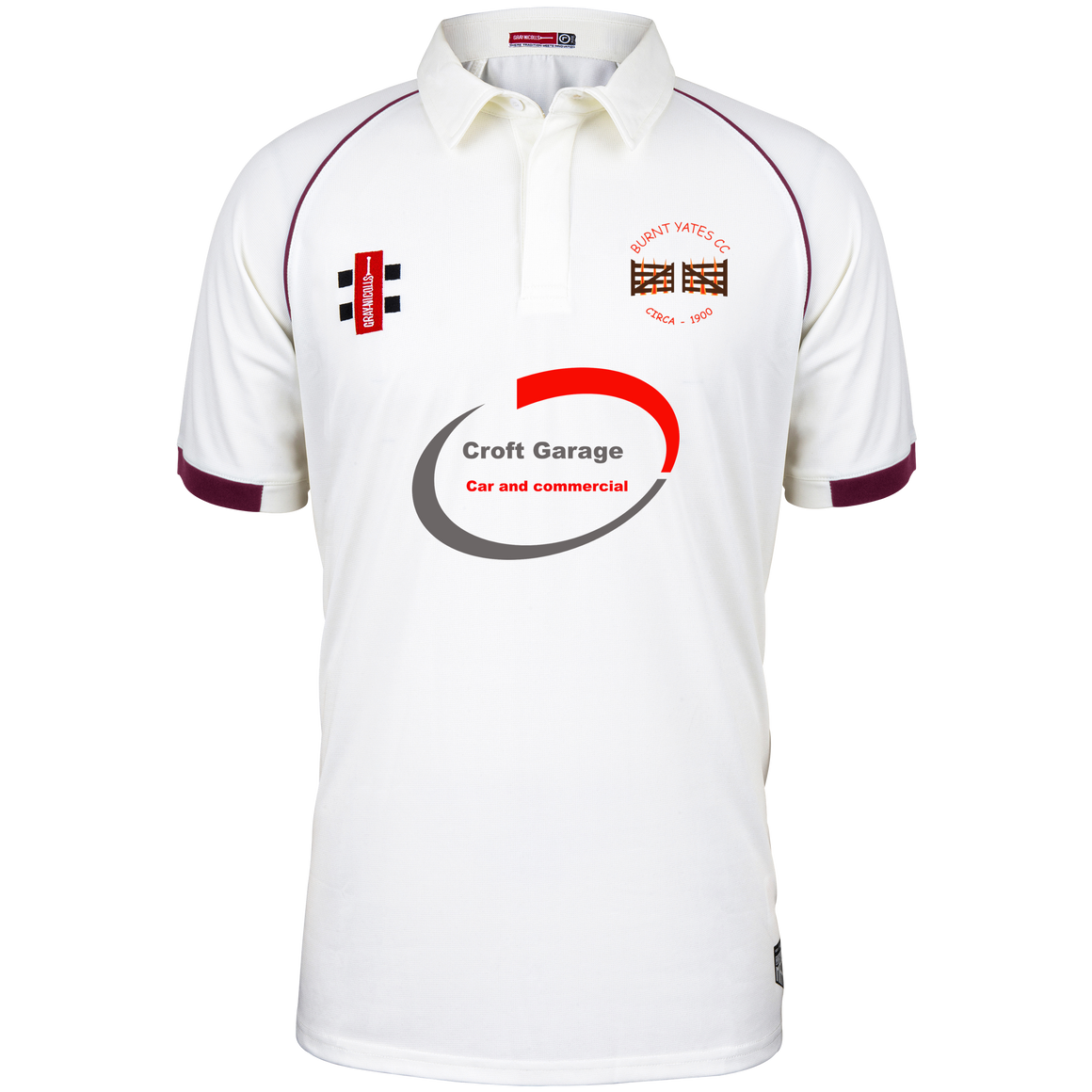 Burnt Yates C.C. Matrix V2 S/S Playing Shirt