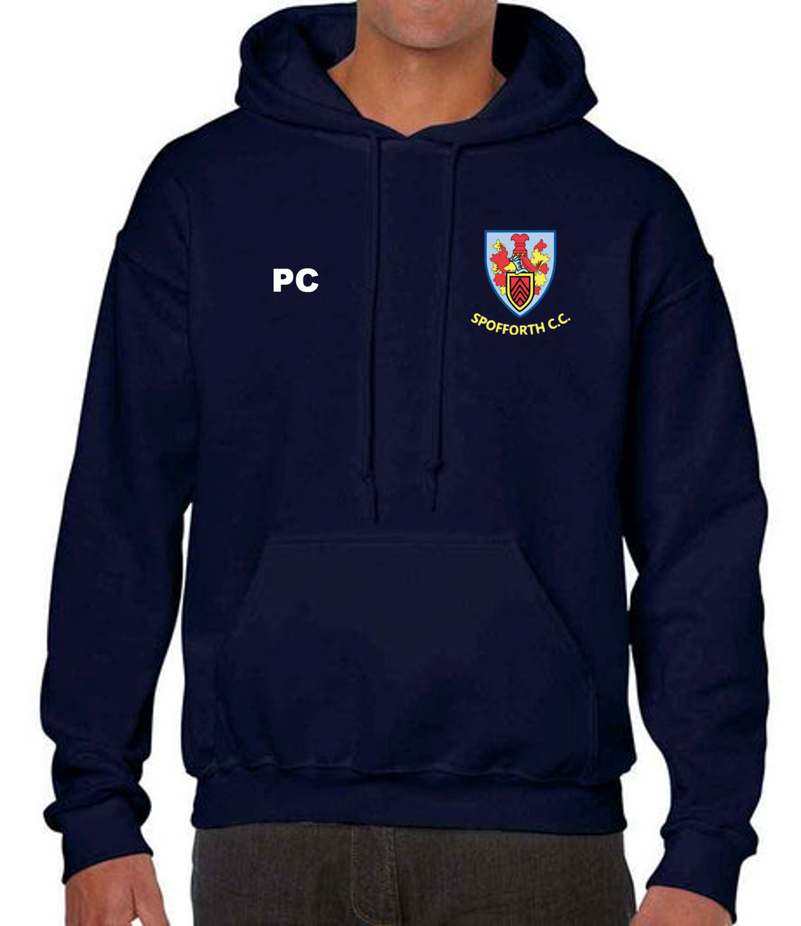 Spofforth C.C. Juniors Personalised Hooded Top