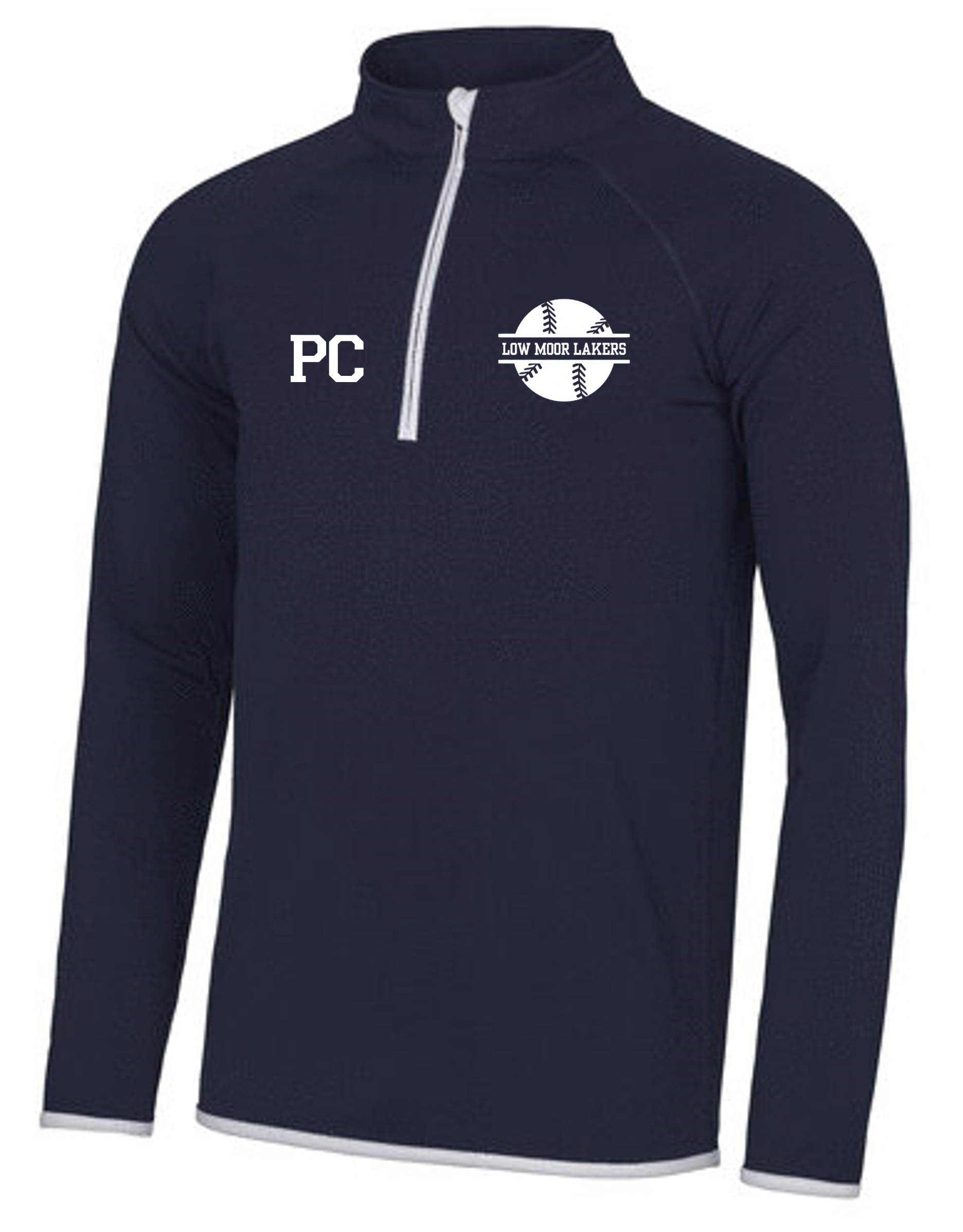 Low Moor Lakers Cool 1/4 Zip Top Unisex Fit
