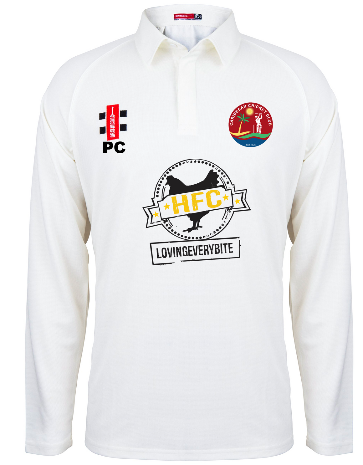 Leeds Caribbean C.C. Matrix V2 L/S Playing Shirt