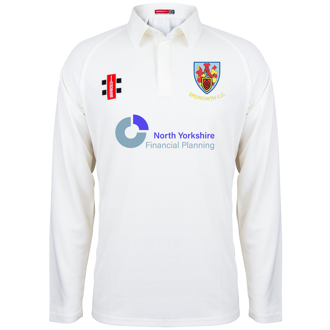 Spofforth C.C. Junior Matrix V2 L/S Playing Shirt