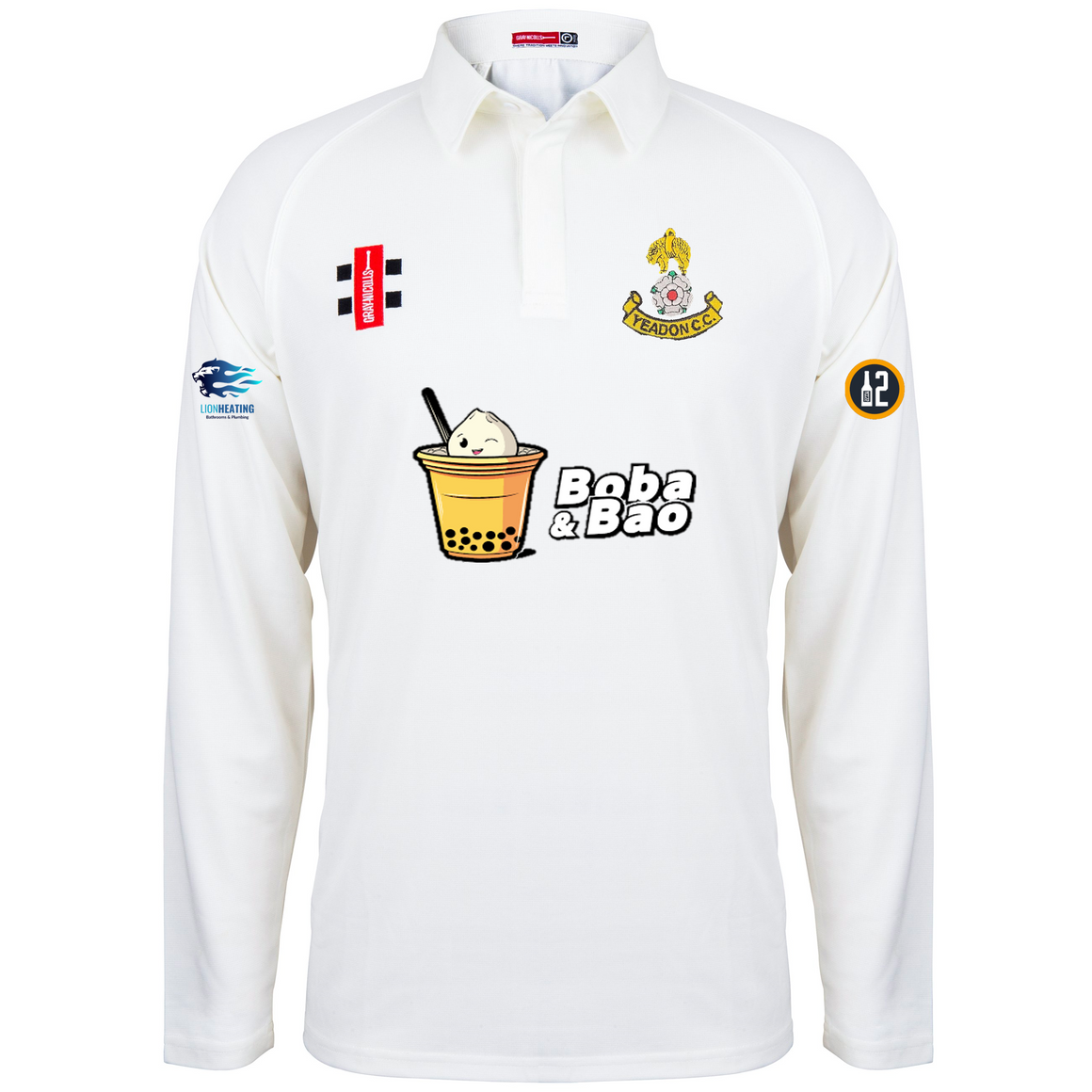 Yeadon C.C. Matrix V2 L/S Playing Shirt