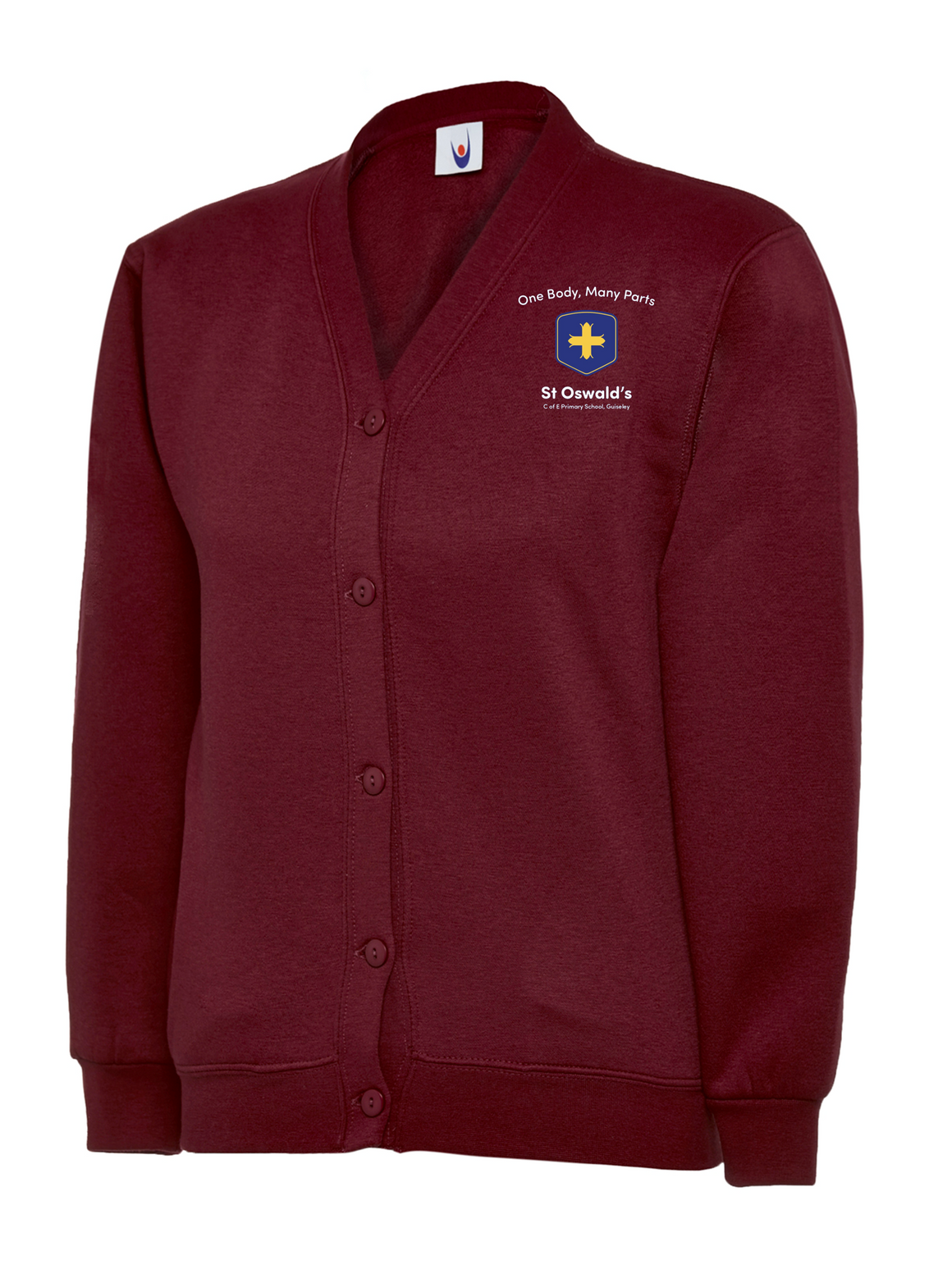 St Oswald's C of E Primary Sweatshirt Cardigan