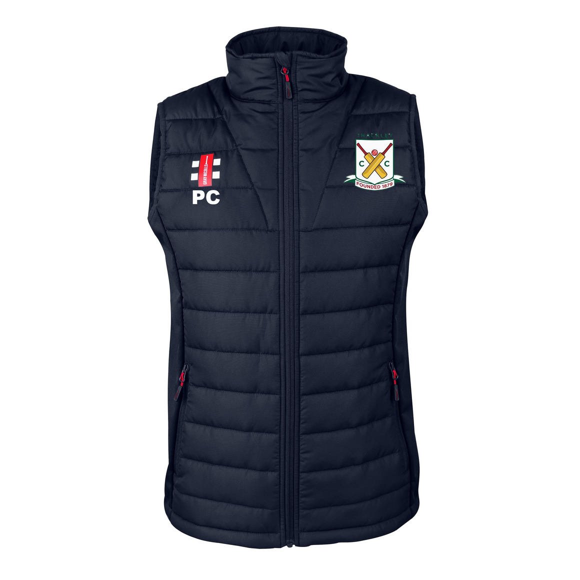 Thackley C.C. Seniors Pro Padded Gilet