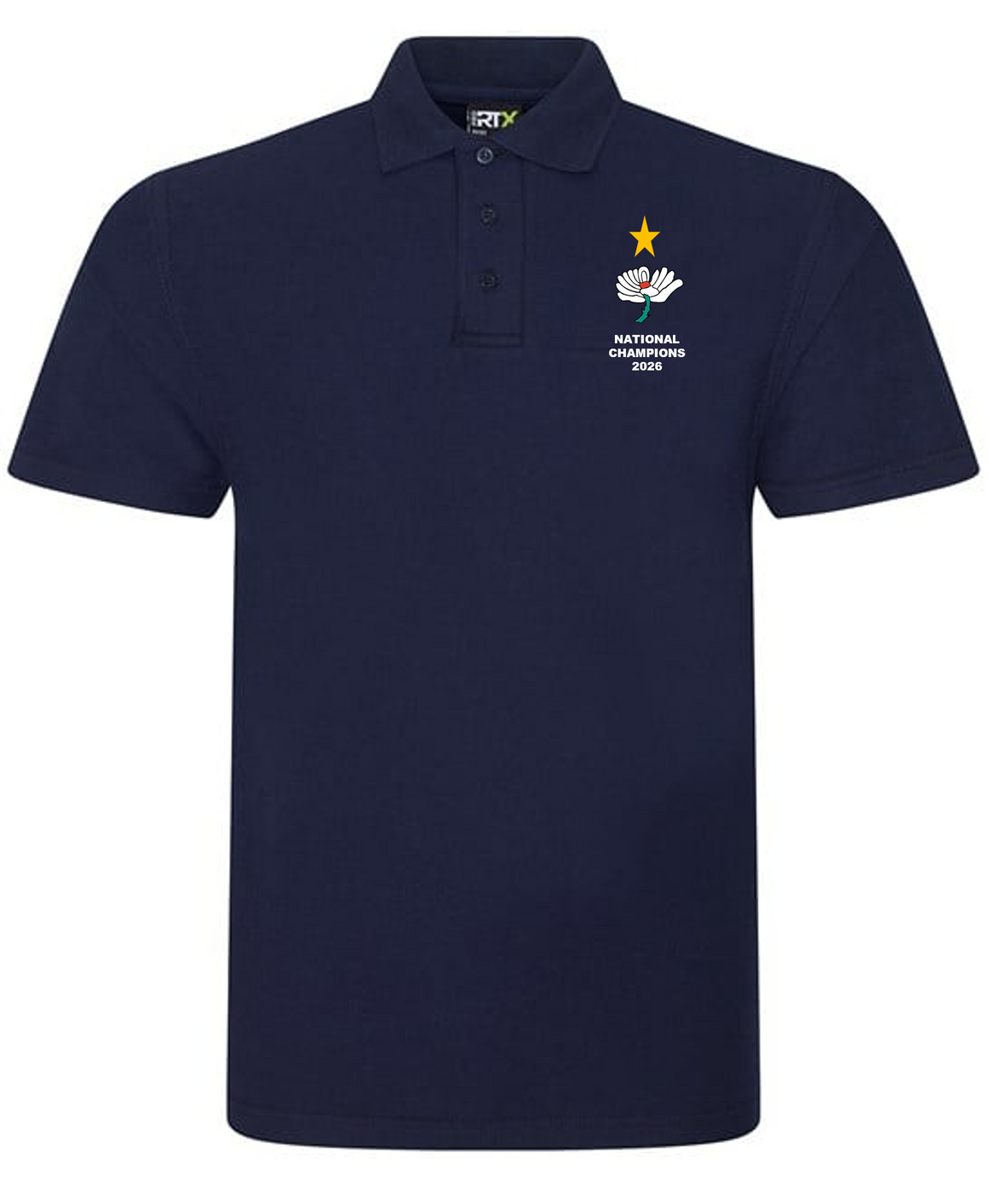 YCCC Over 60's National Champions 2026 Polo Shirt