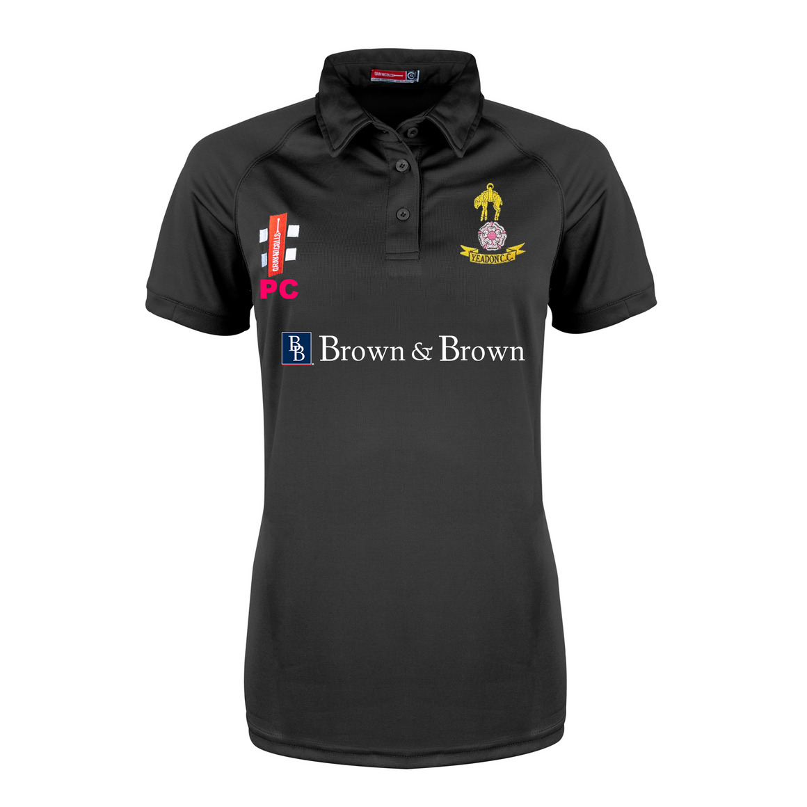 Yeadon White Roses Matrix V2 Polo Shirt