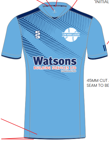 Low Moor Lakers Unisex Playing Shirt