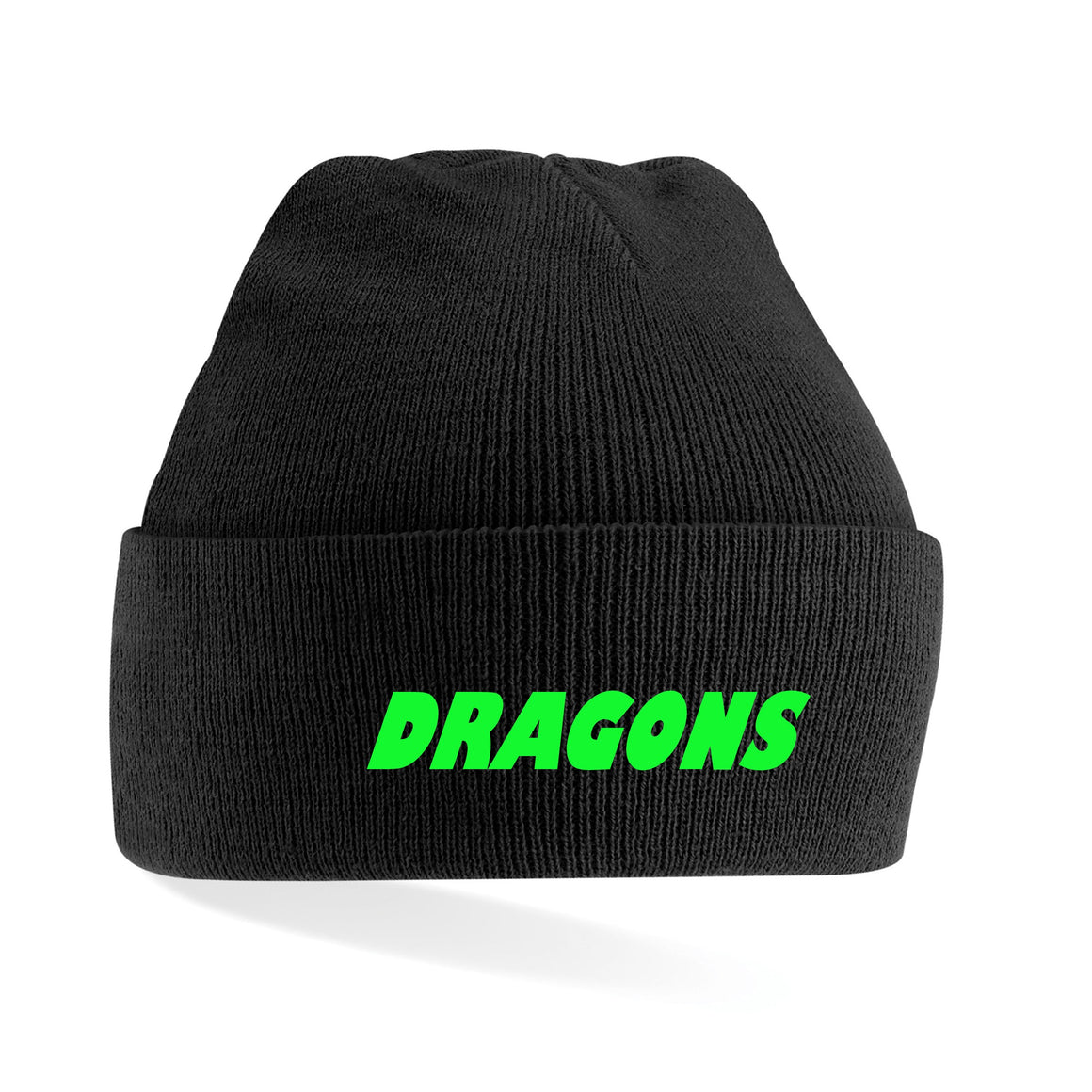Dragons Beanie with Fold