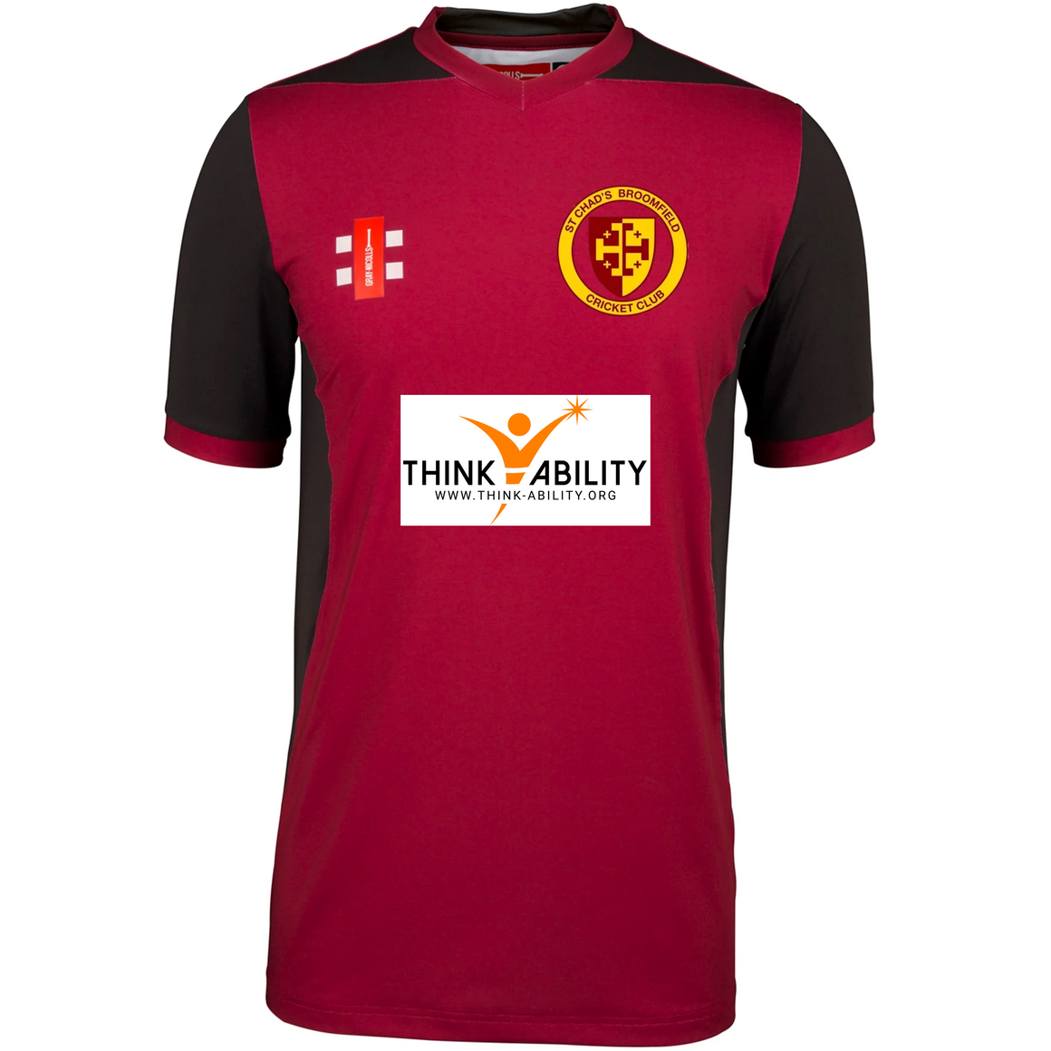 St Chads Womens T20 Shirt (with name and number)
