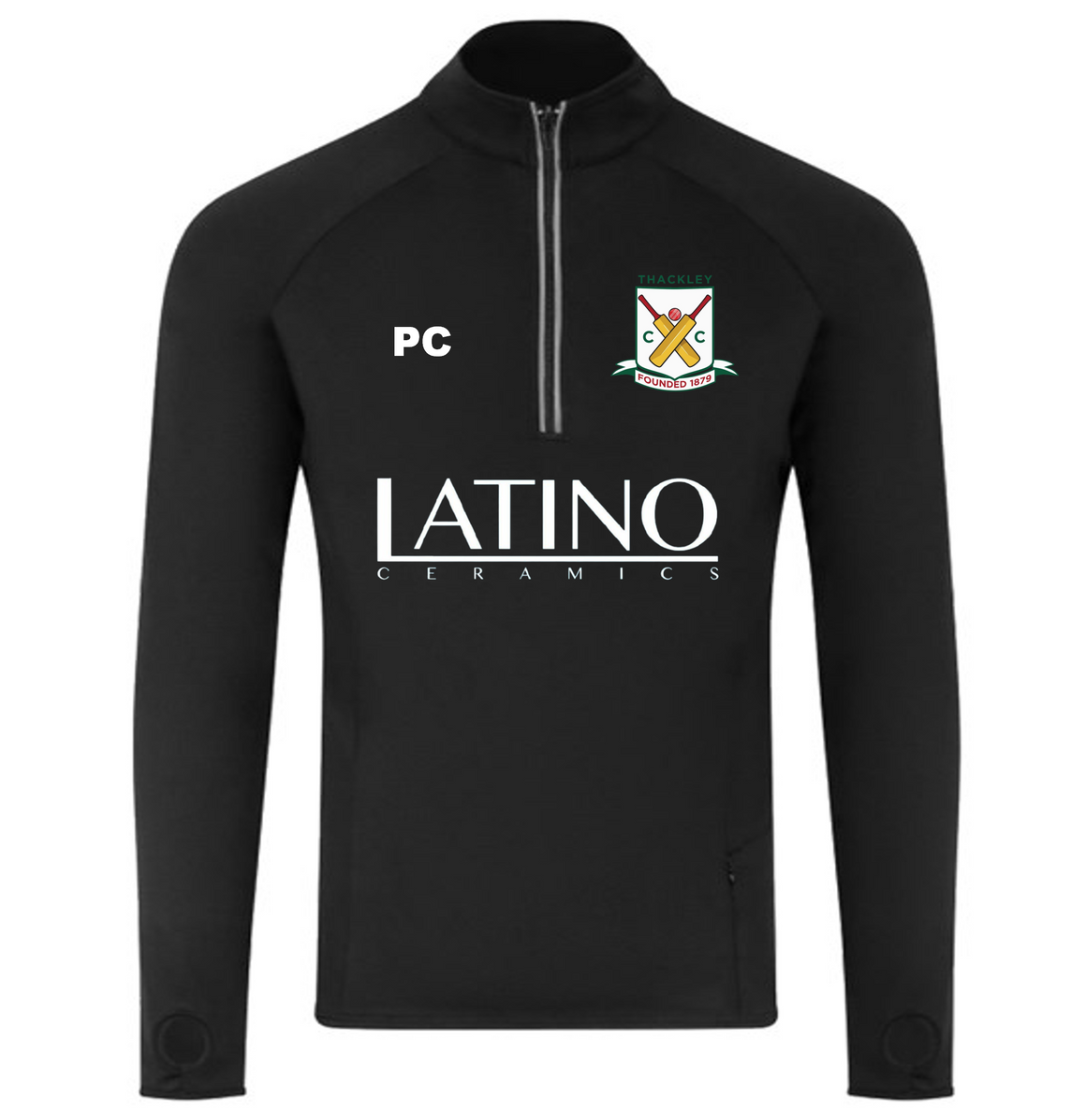 Thackley C.C. Juniors Coolflex 1/4 Zip Top