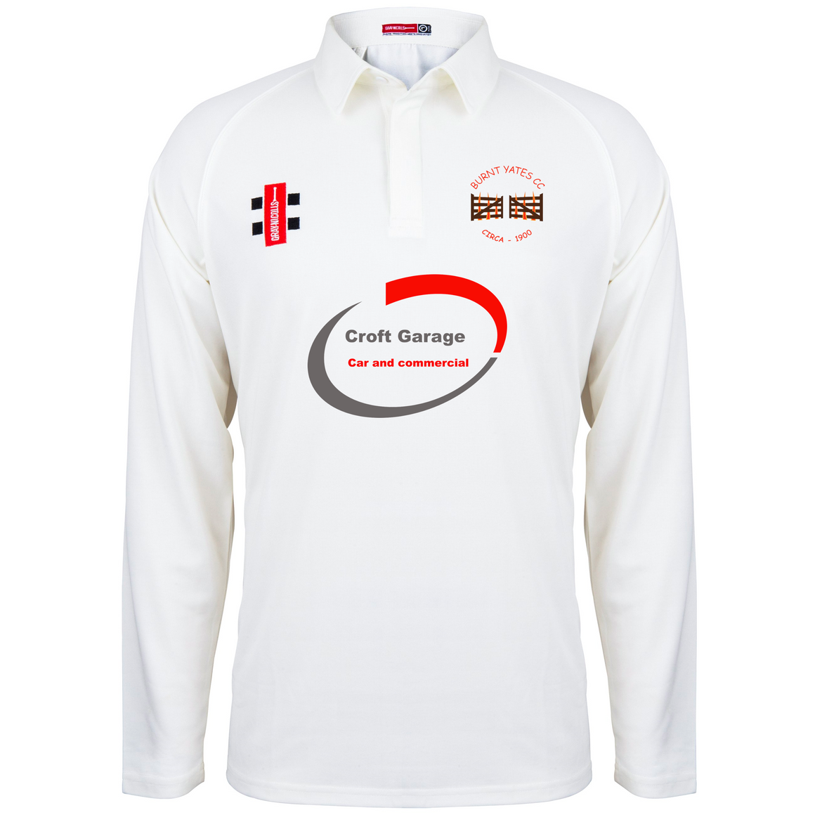 Burnt Yates C.C. Matrix V2 L/S Playing Shirt