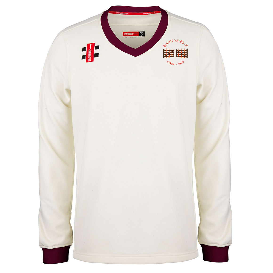Burnt Yates C.C. Pro Performance L/S Sweater