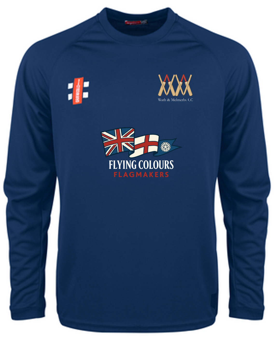 Wath & Melmerby C.C. Matrix V2 L/S Training T-Shirt