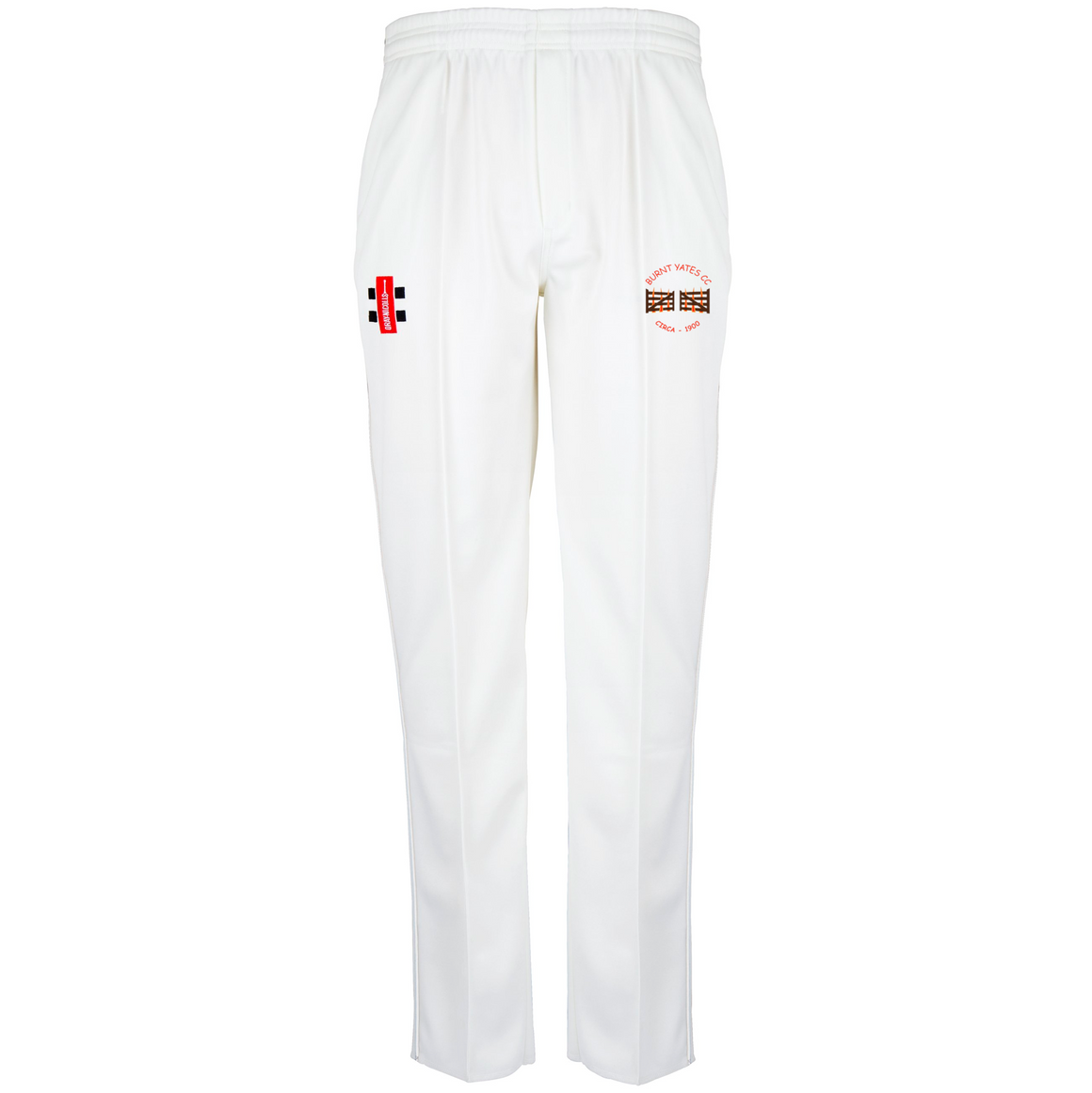 Burnt Yates C.C. Matrix V2 Regular Leg Unfinished Hem Playing Trousers