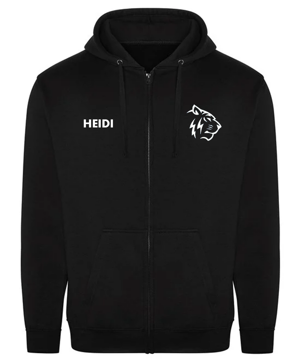 Wharfedale Wildcats Zipped Hooded Top