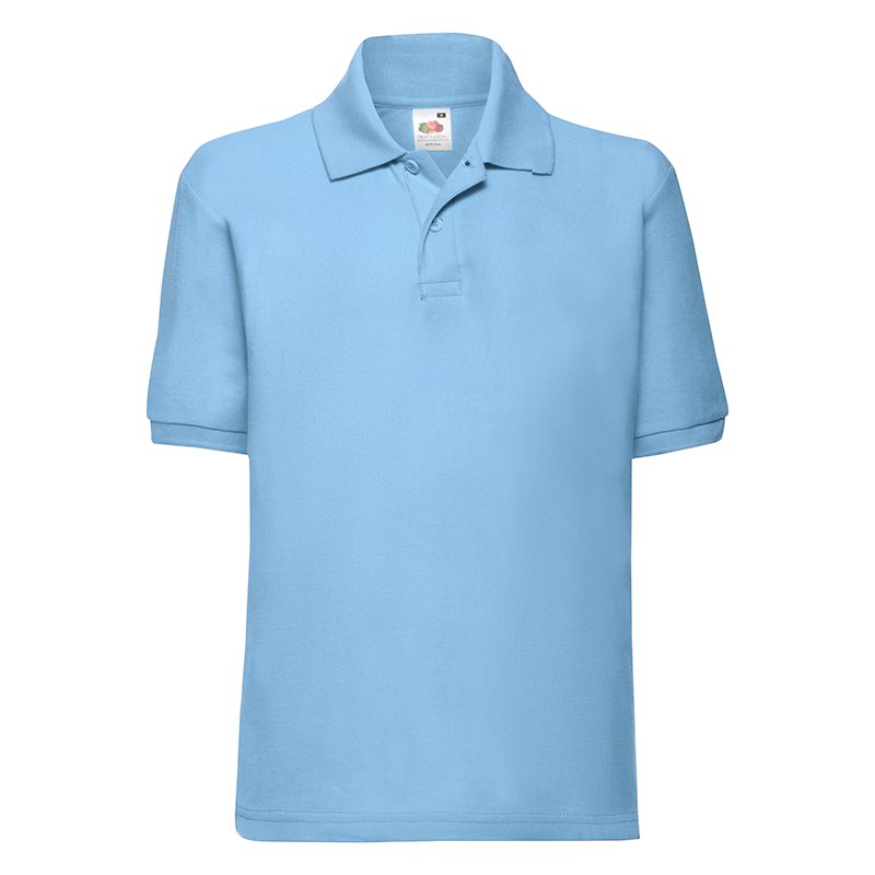 Rawdon St Peters Primary Polo Shirt (Sky Blue No Logo)