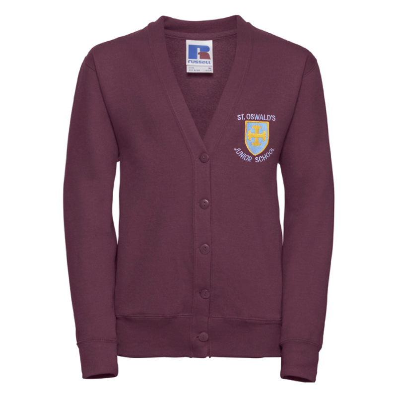 St Oswalds C of E Primary School Cardigan (PREVIOUS LOGO)