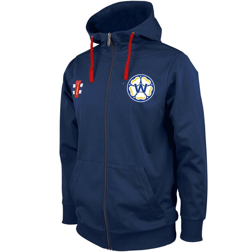 Whitkirk CC Pro Performance Full Zip Hooded Top