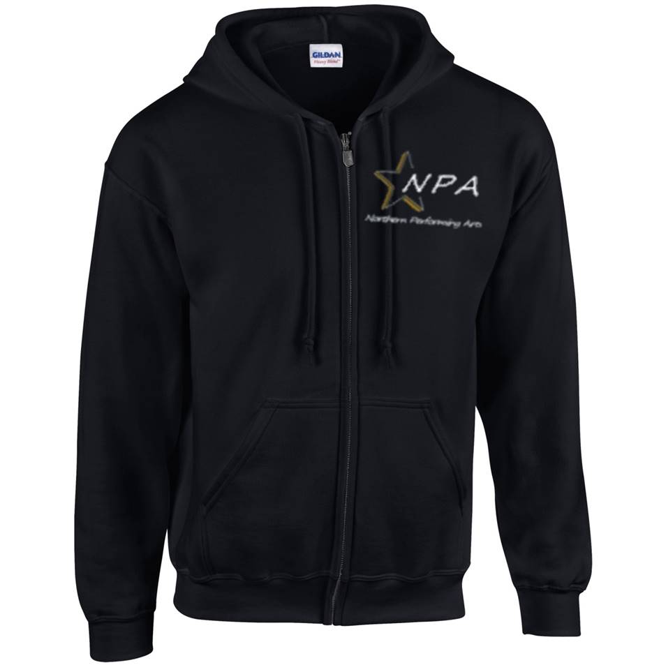 NPA Adults Ladies Zipped Hoody