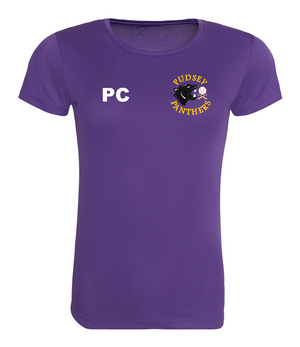 Pudsey Panthers Coolmax T-Shirt (Unisex and Female Style)